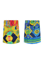 Short Reversible Button Skirt - Keshet Design