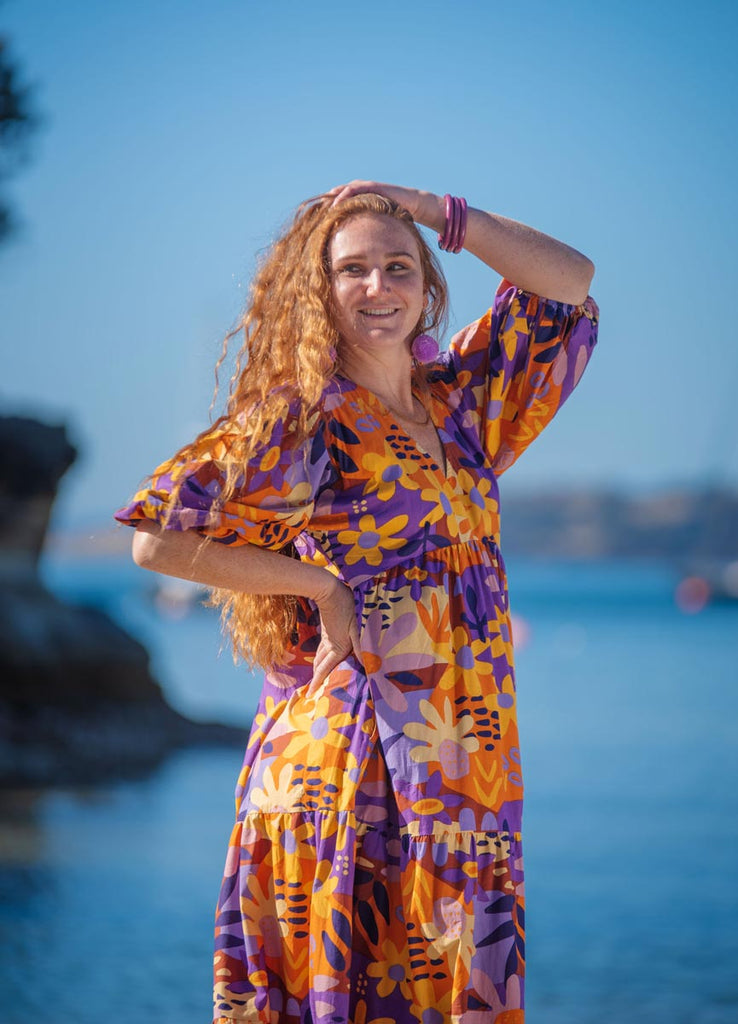 Avery Maxi Dress keshet design colourful women's fashion