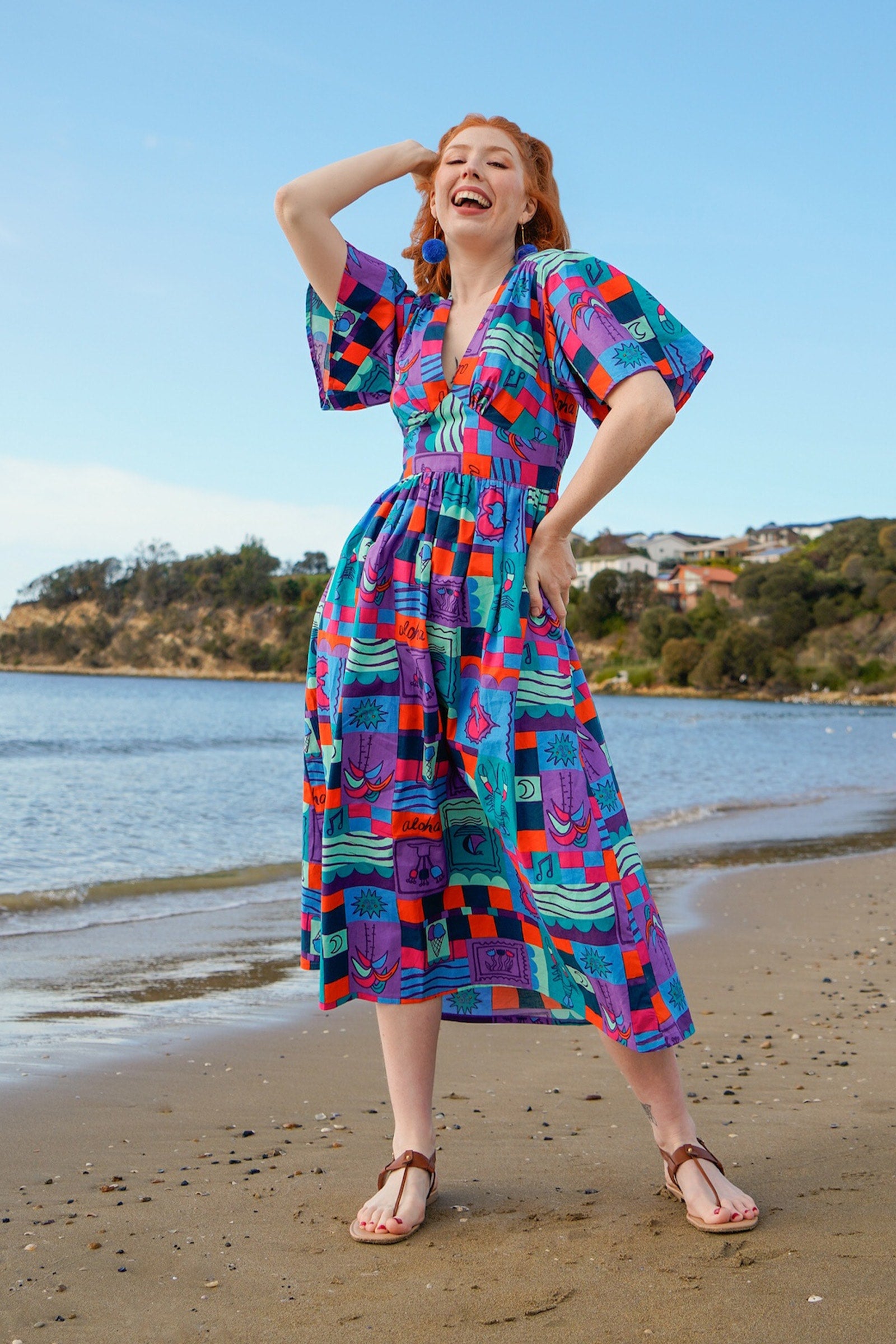 Harlow Midi Dress Keshet Design