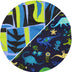 Dino Ocean/Collage Blue