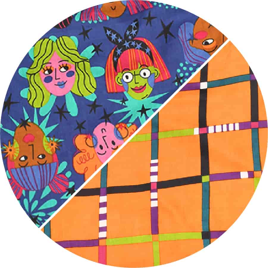 Hopscotch Marmalade/Dazzling Divas Indigo
