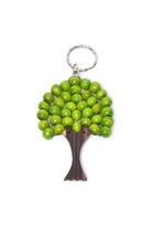 Big Wooden Tree Keyring - Keshet Design