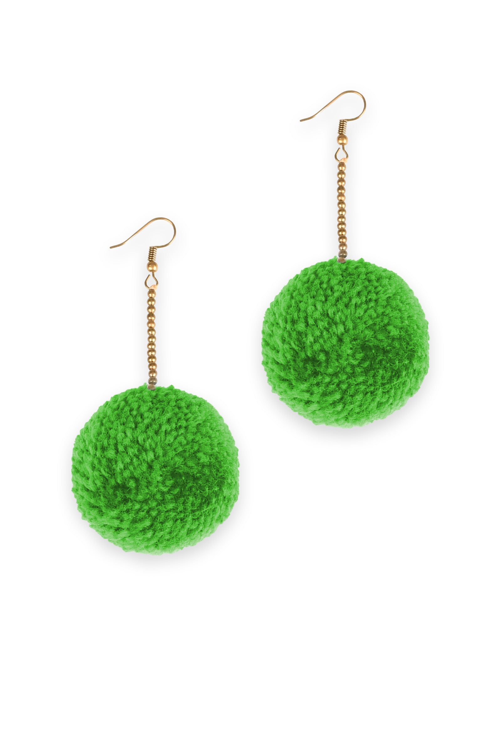 Pom Pom Earrings - Keshet Design