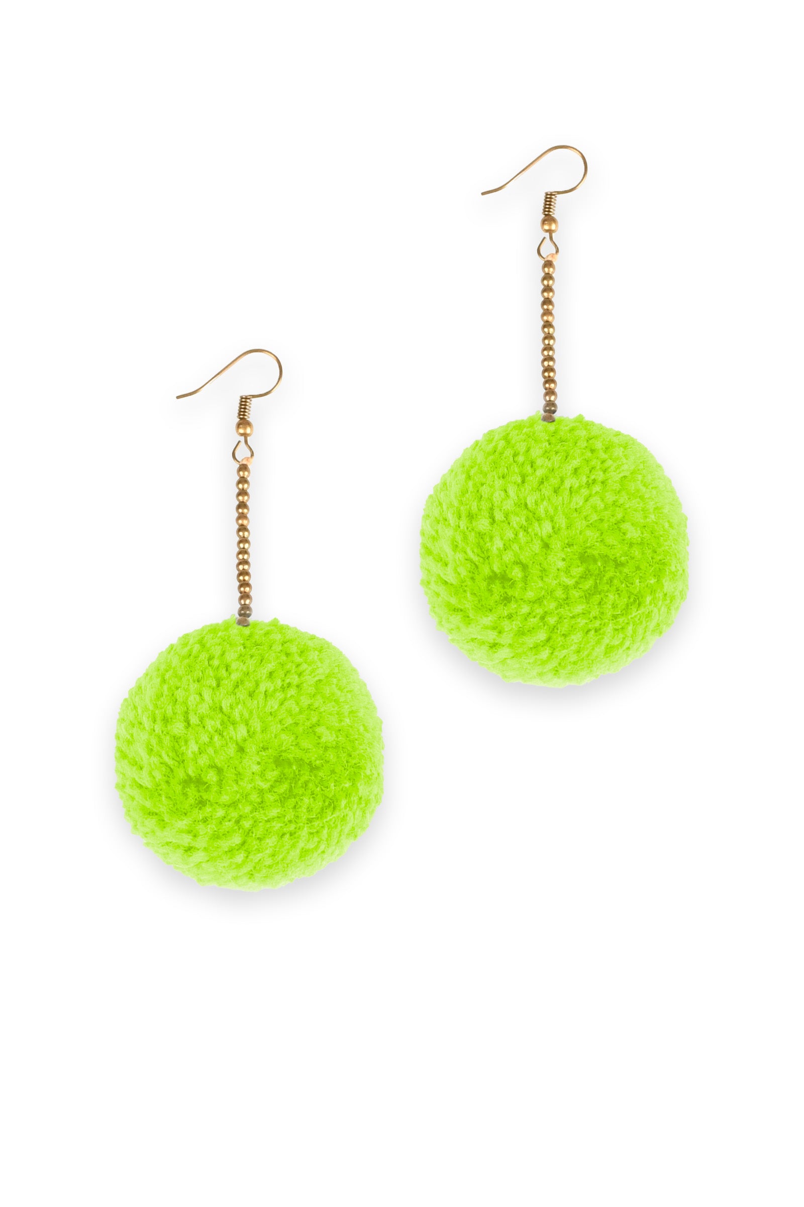 Pom Pom Earrings - Keshet Design