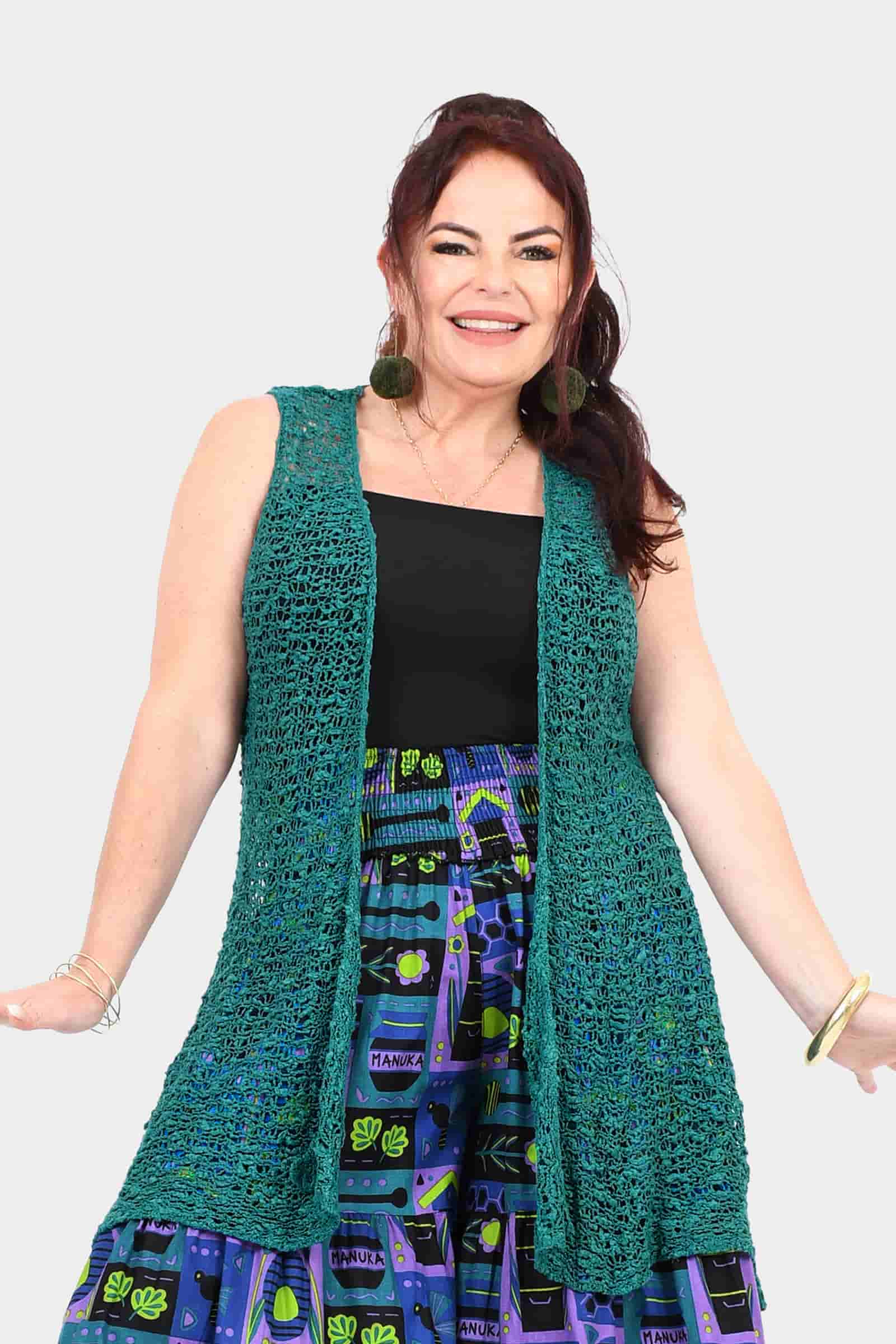 Aster Popcorn Vest