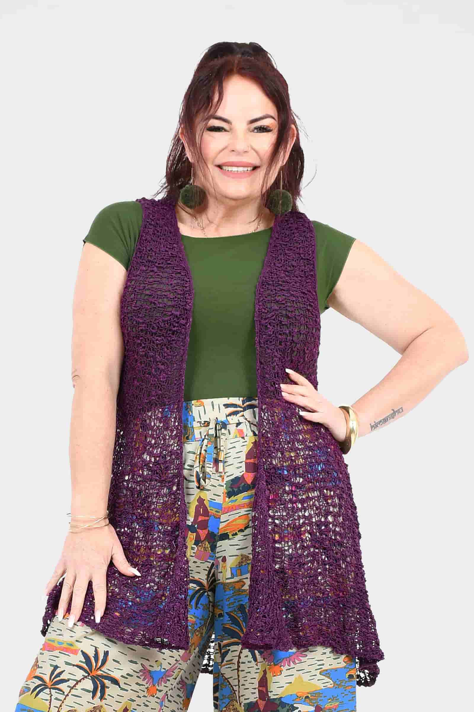 Aster Popcorn Vest