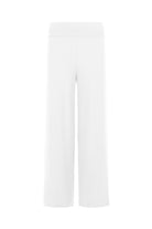 White Nomi pants with straight-leg fit
