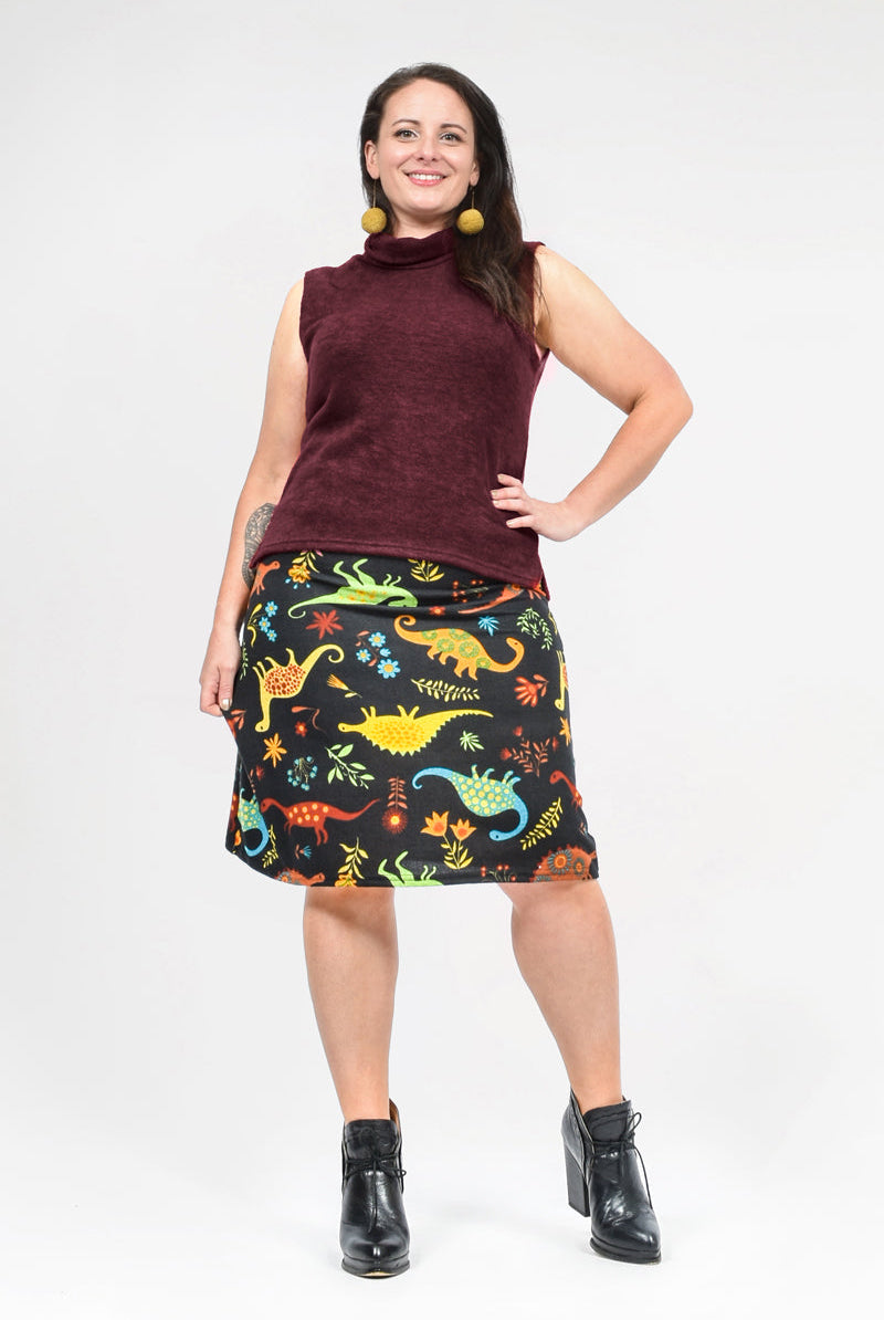 Gia 3/4 Knit Skirt - Keshet Design