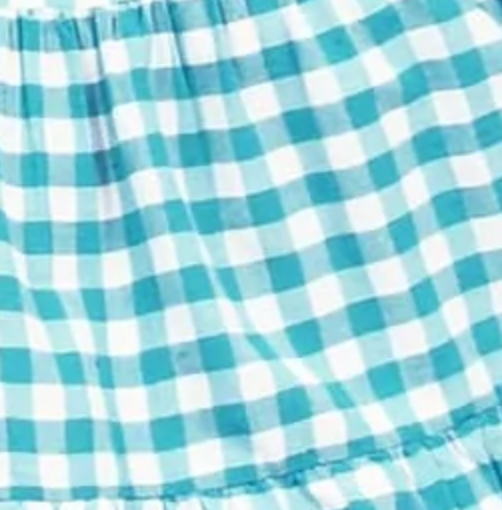 Gingham Blue