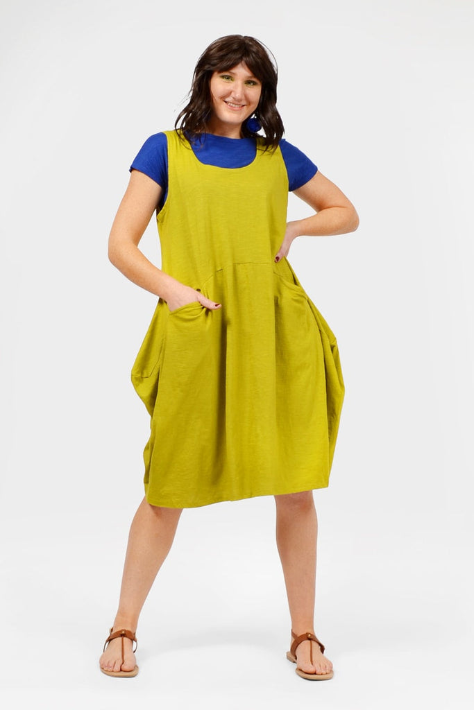 Molly 3/4 Pocket Dress Plain - Keshet Design