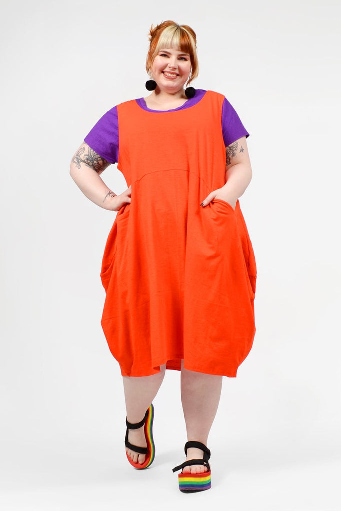 Molly 3/4 Pocket Dress Plain - Keshet Design