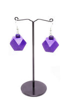 Wooden Cubic Earrings - Keshet Design