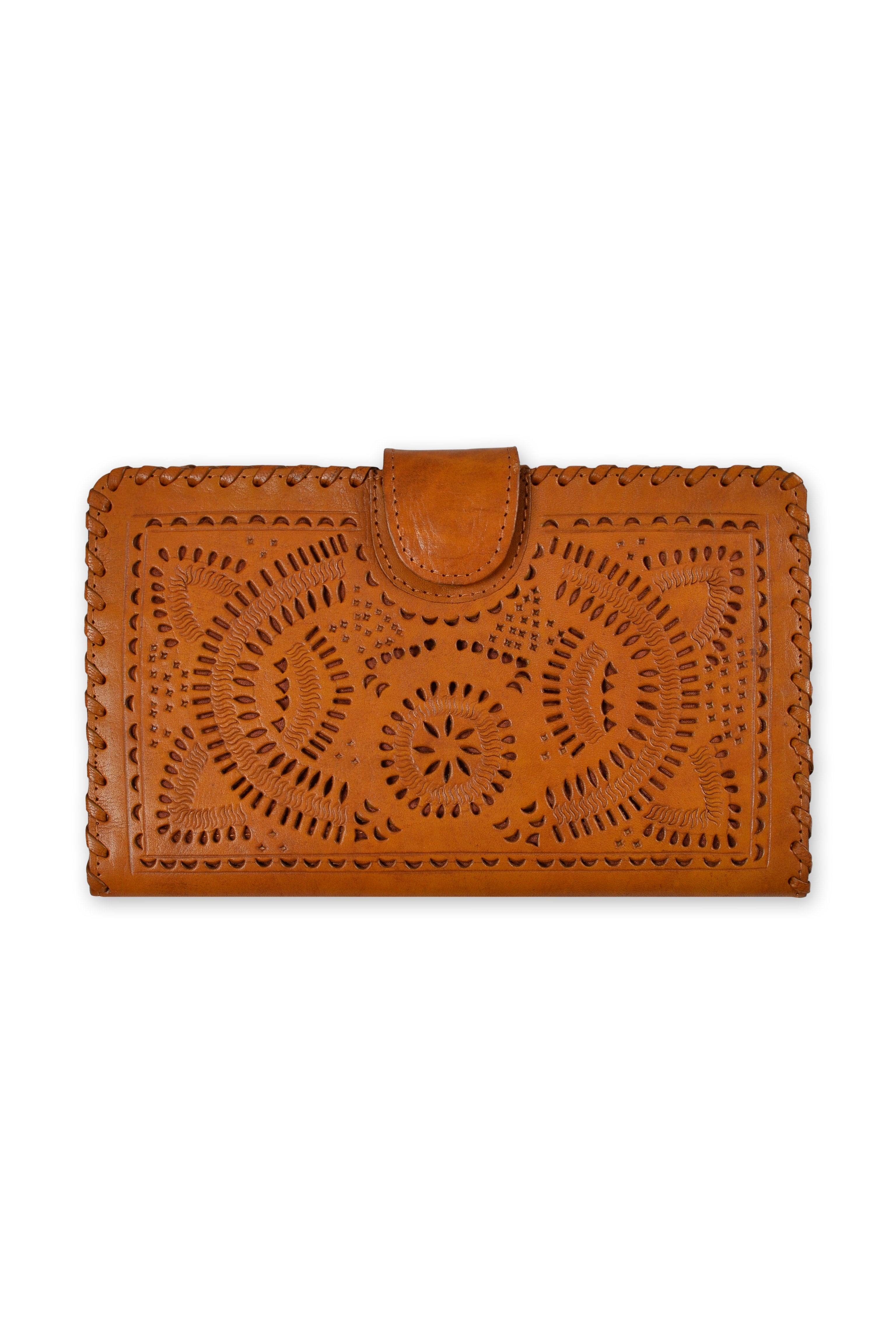 Leather Large Wallet - Keshet Unique Colourful Women's Clothing Tasmania Australia