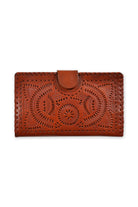 Leather Large Wallet - Keshet Unique Colourful Women's Clothing Tasmania Australia