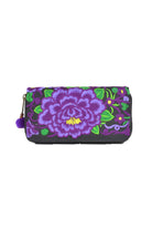 Embroidered Rose Wallet - Keshet Unique Colourful Women's Clothing Tasmania Australia