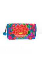 Embroidered Rose Wallet - Keshet Unique Colourful Women's Clothing Tasmania Australia