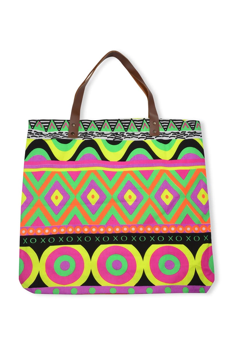 Neon Print Bags - Keshet Unique Colourful Women's Clothing Tasmania Australia