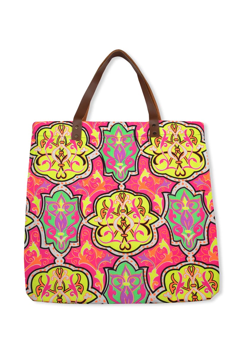 Neon Print Bags - Keshet Unique Colourful Women's Clothing Tasmania Australia