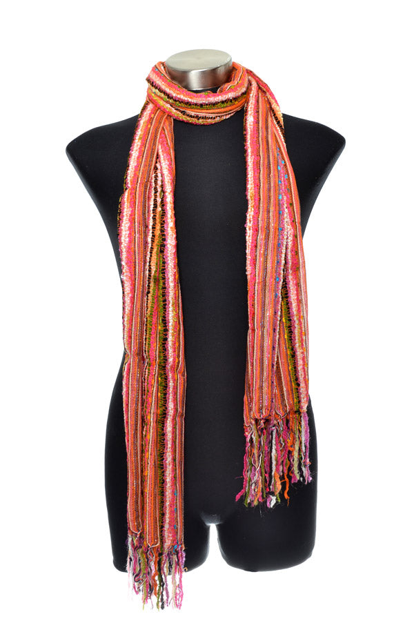 Woven Lurex Scarf - Keshet Design