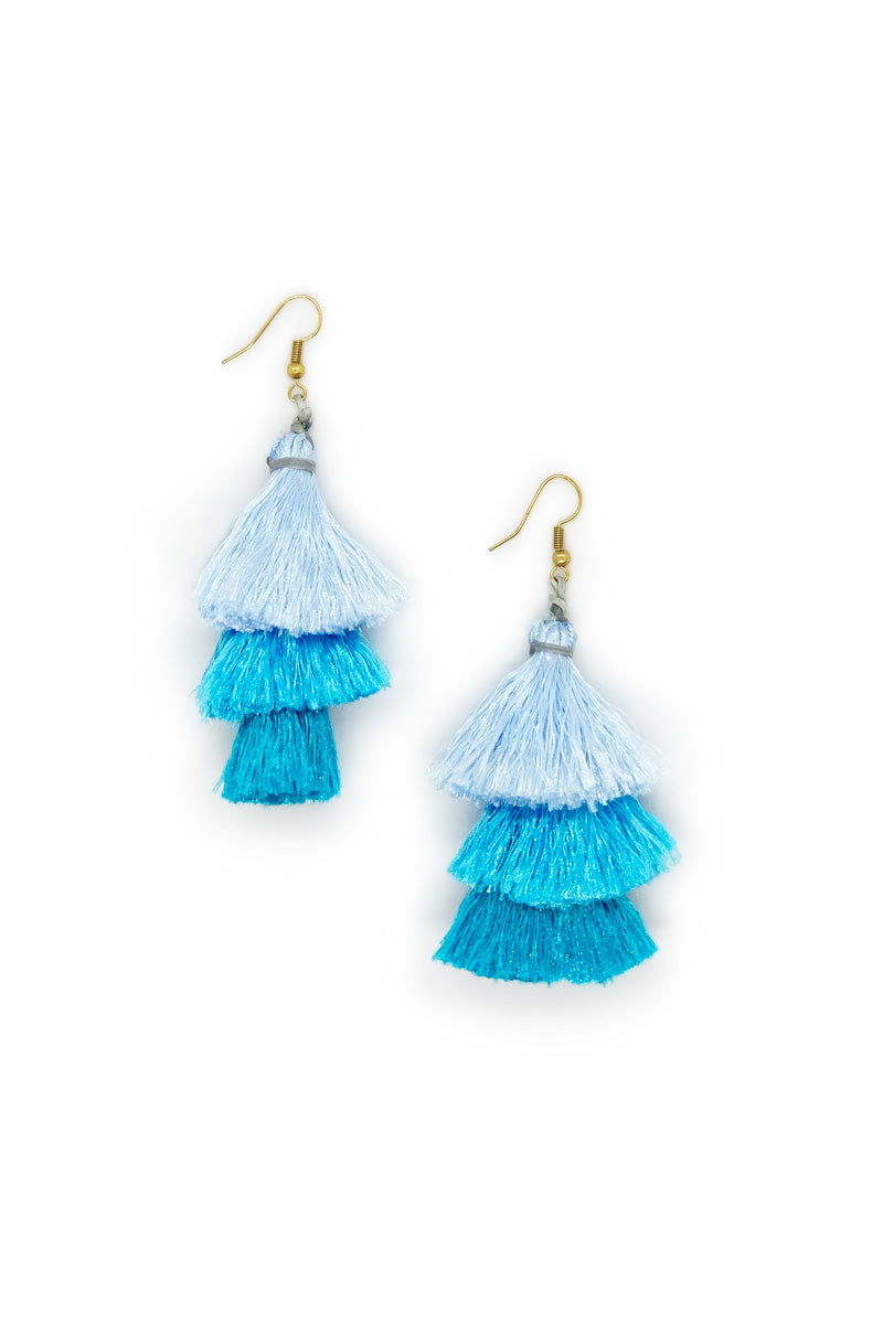 Kiki Tassel Earrings - Keshet Unique Colourful Women's Clothing Tasmania Australia