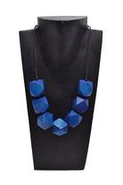 Wooden Cubic Necklace - Keshet Design