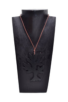 Wooden Flat Tree Necklace - Keshet Design