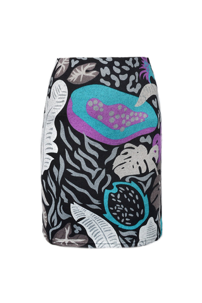 High Waisted Short Pencil Skirt Prints - Keshet Design